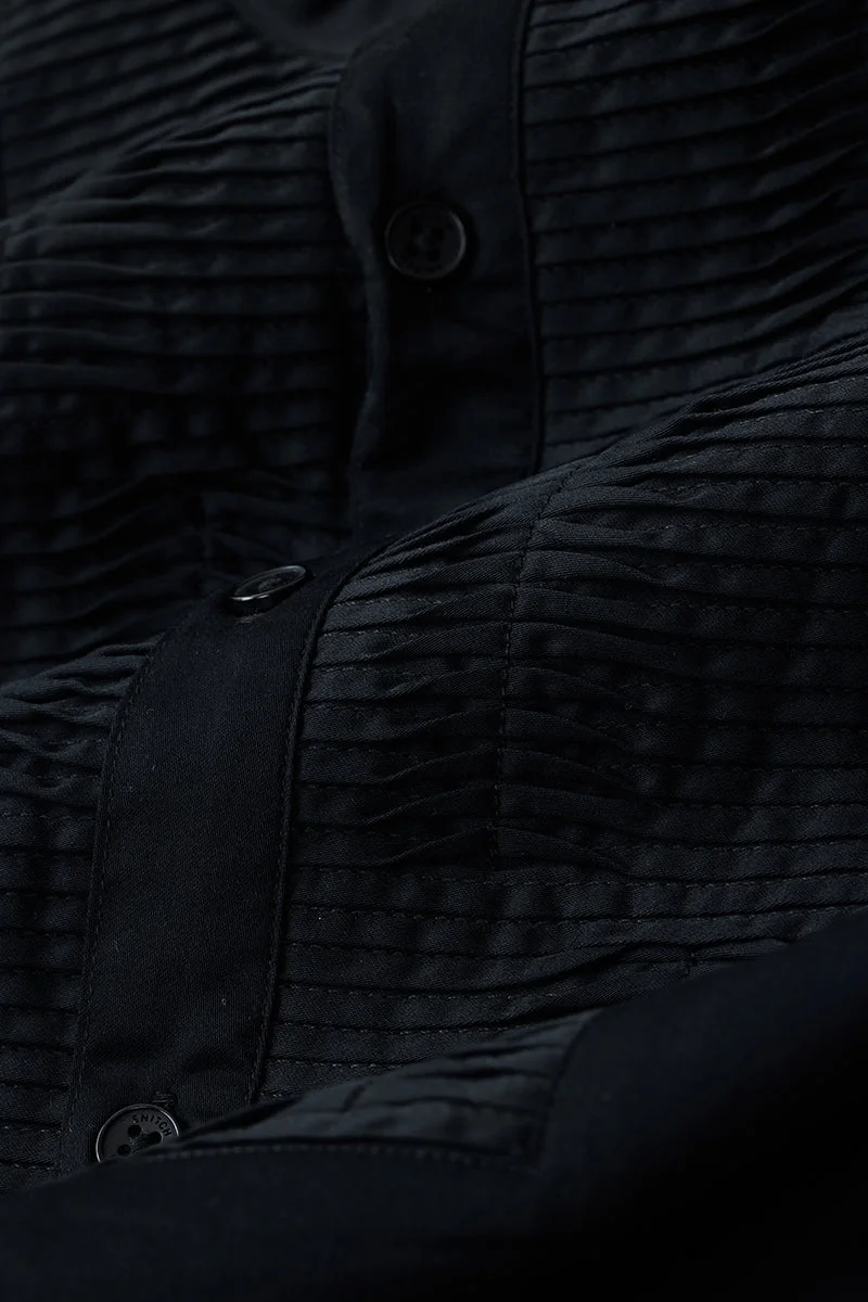 SNITCH Mandarin Pintek Luxe Shirt